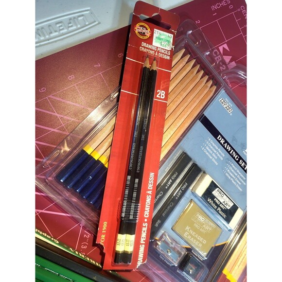 Assorted Prismacolor Premier Colors Pro Art Drawing Graphite Drawing Pencil Sets - Picture 6 of 10